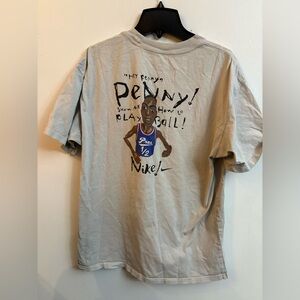 VINTAGE RARE PENNY HARDAWAY NIKE TEE size large